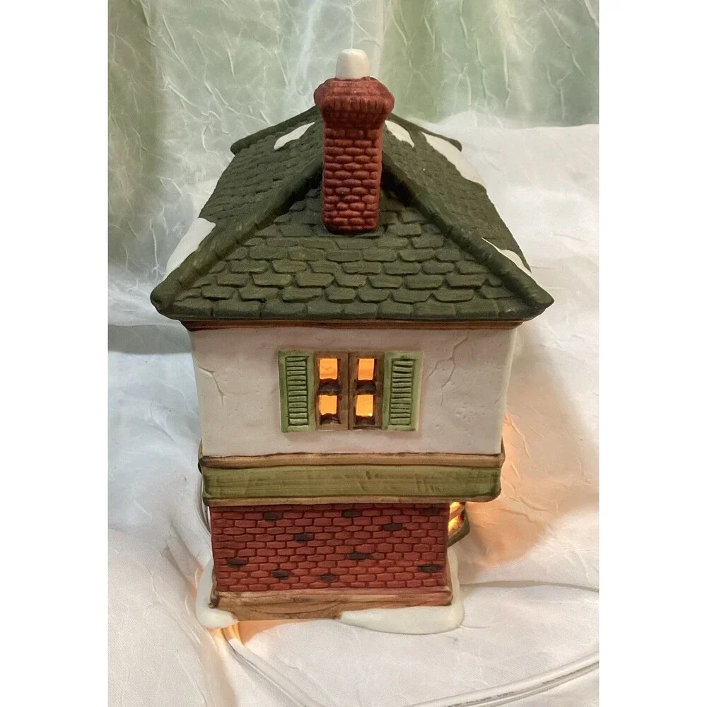 Dept. 56 Dickens Village A Christmas Carol Scrooge & Marley Counting House 1986